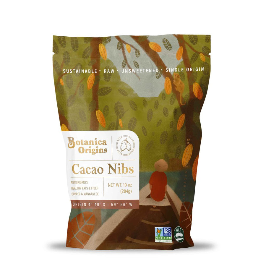 Wild Raw Cacao Nibs (Pack)