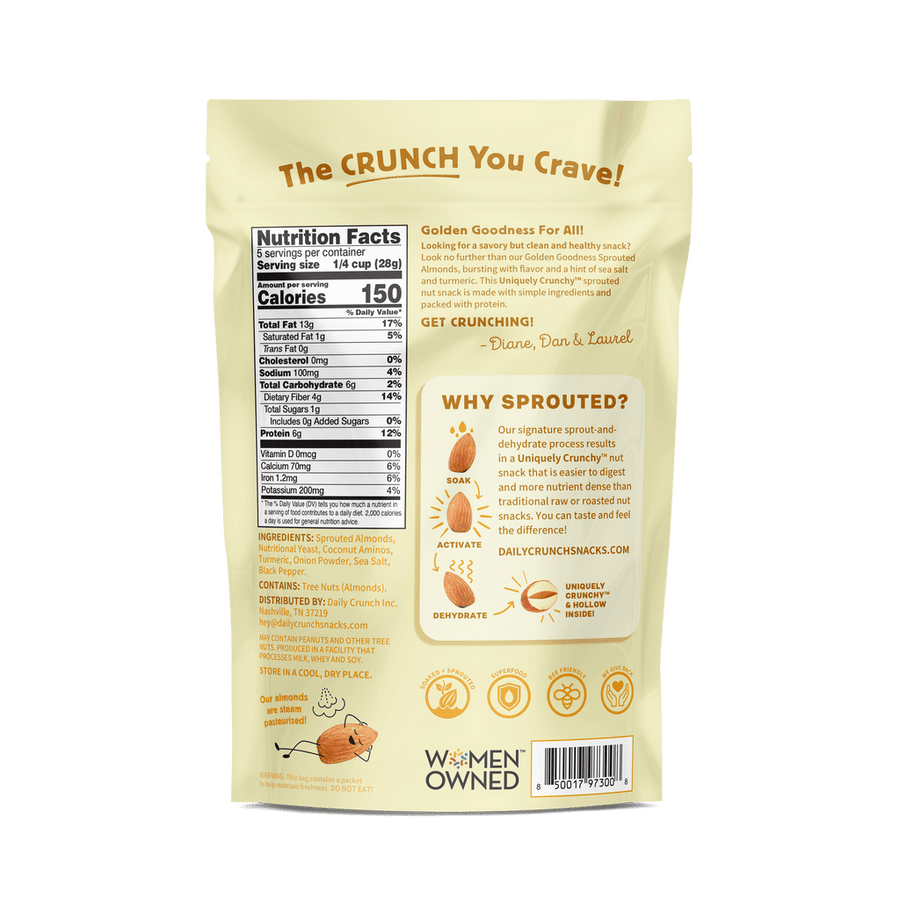 Golden Goodness Almonds (6-Pack)