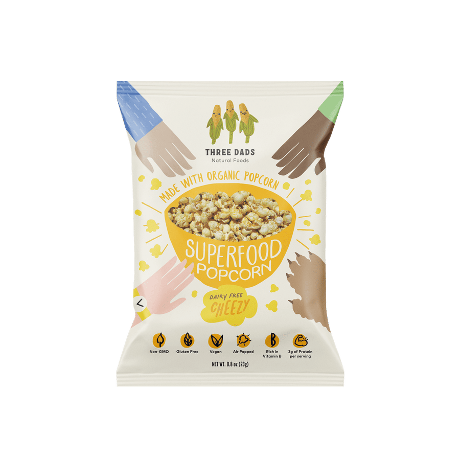 Vegan Cheezy Superfood Popcorn (4 Pack)