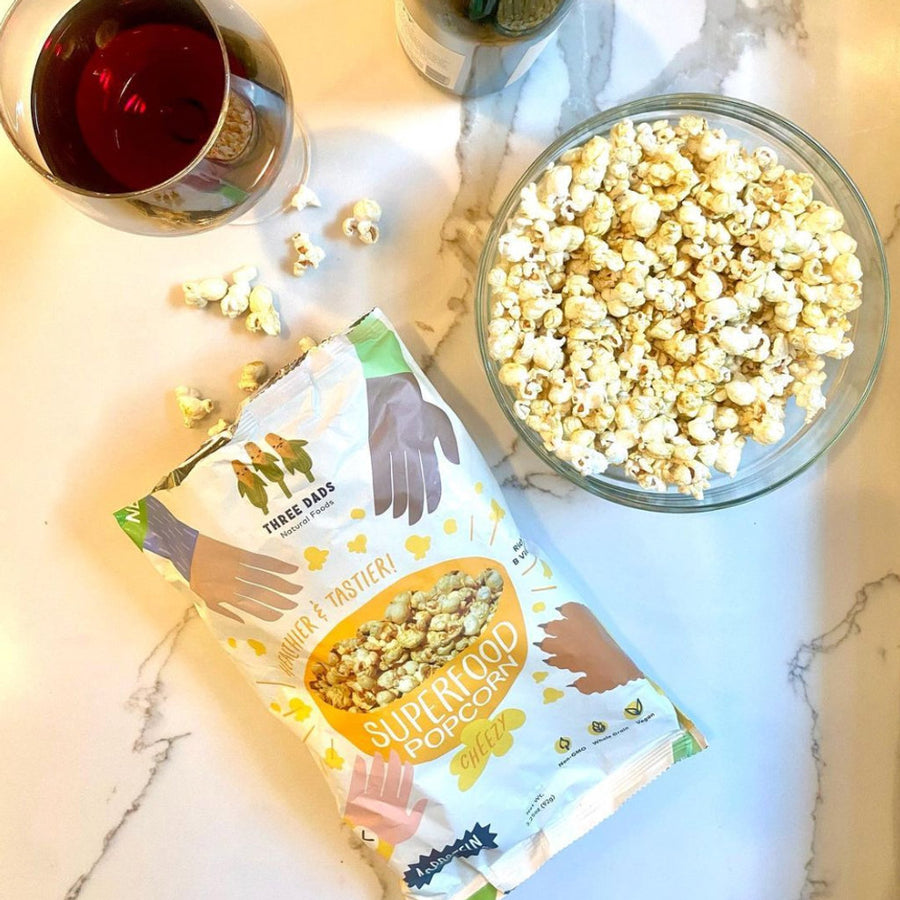 Vegan Cheezy Superfood Popcorn (4 Pack)