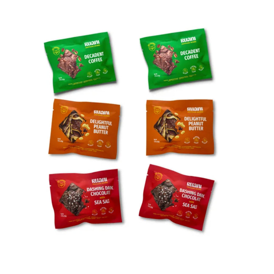RUANI Adaptogenic Brownie Variety (6-Pack)
