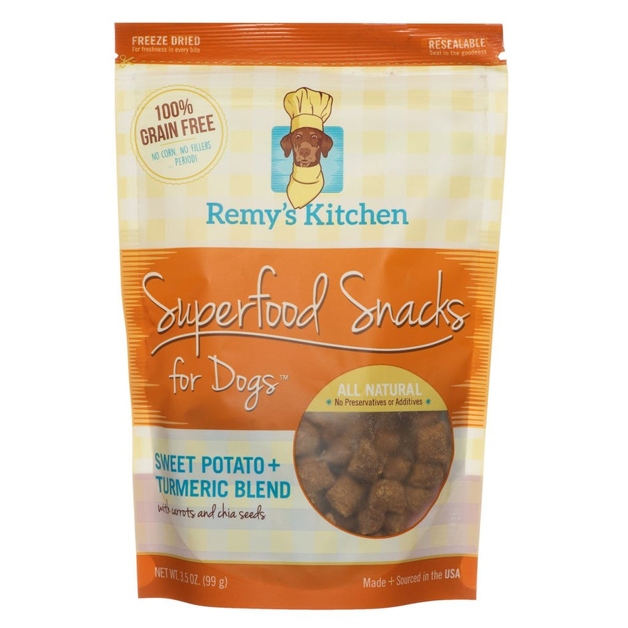 Sweet Potato +Turmeric Superfood Snacks for Dogs