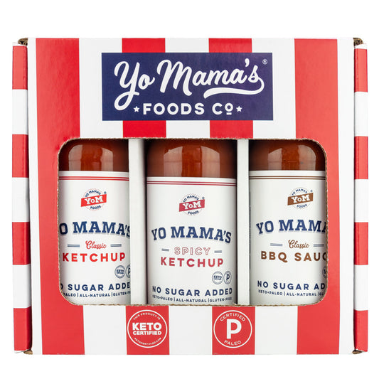 Yo Mama's Classic KETO Condiment Gift Set (3-Pack)