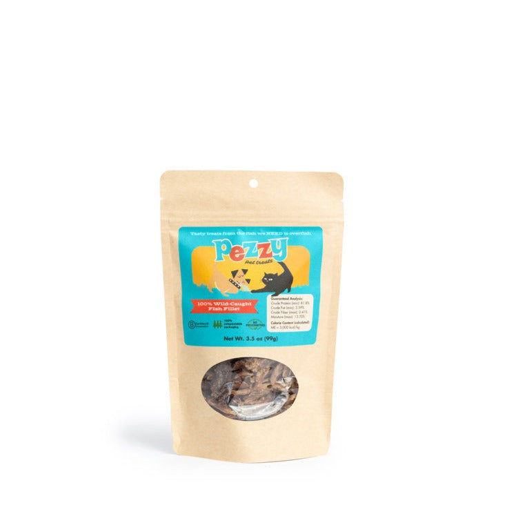 Dog and Cat - Pezzy Single Ingredient Fish Strips Treats