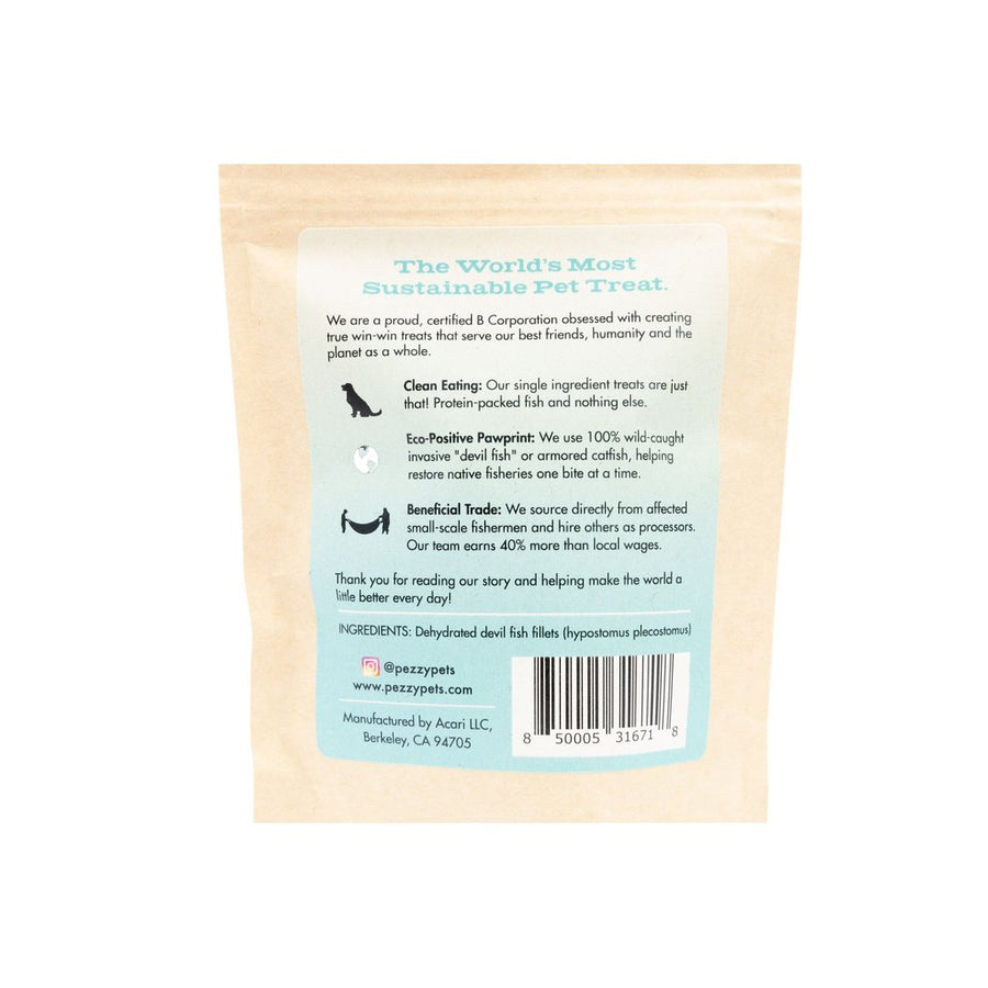 Dog and Cat - Pezzy Single Ingredient Fish Strips Treats