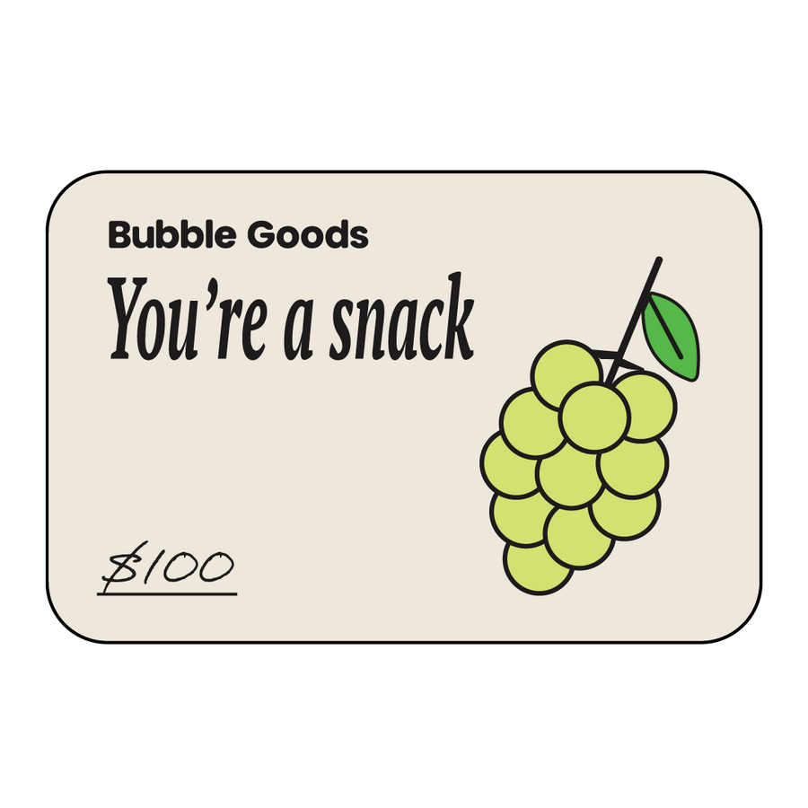 Bubble Goods Gift Card