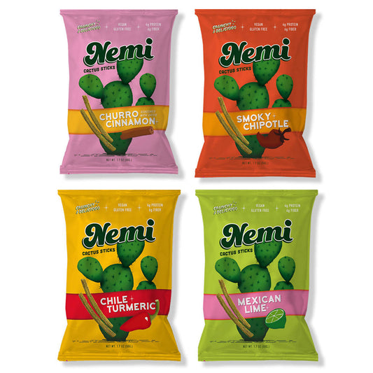 Nemi Cactus Crunchy Sticks Fiesta Pack (8-Pack)