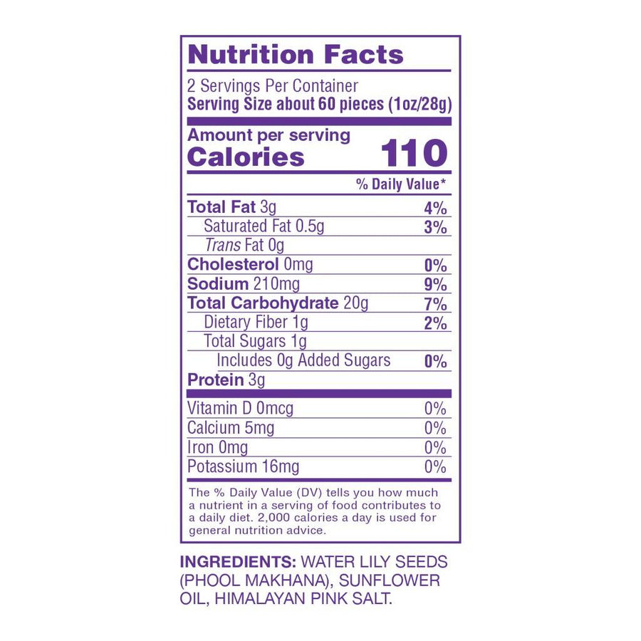 Himalayan Salt Popped Snack (6-pack)