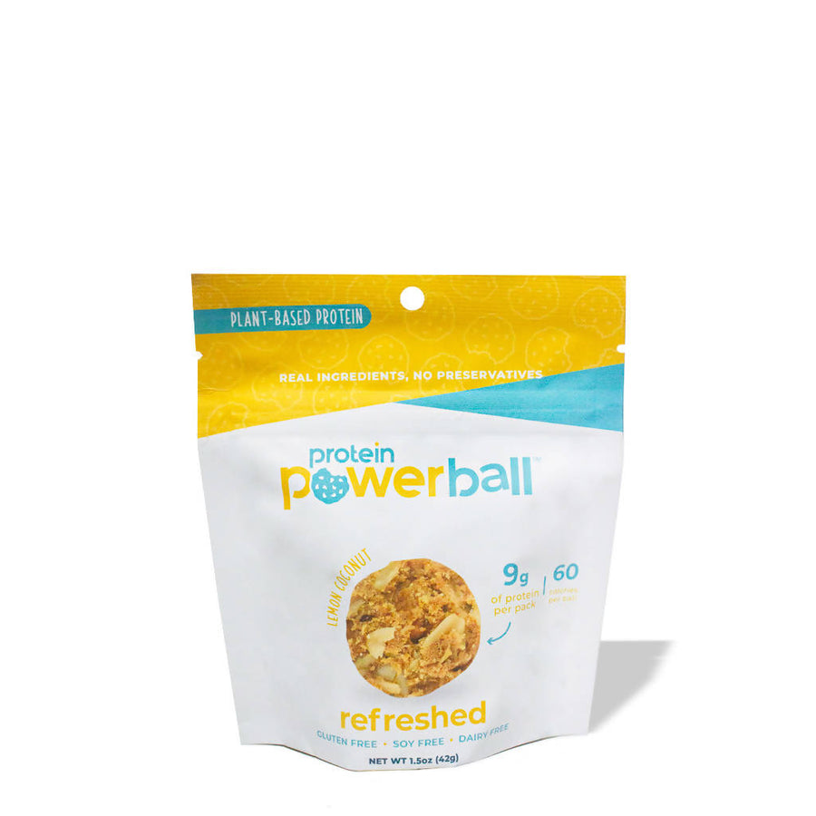 Lemon Coconut Refreshed Protein Balls - 1.5oz Bag (Pack)
