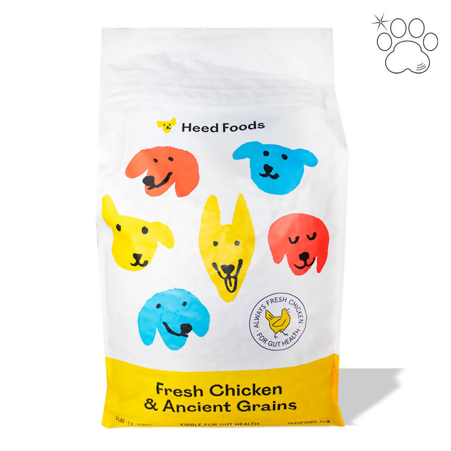 Dog Kibble - Fresh Chicken and Ancient Grains (Puppy-Adult)