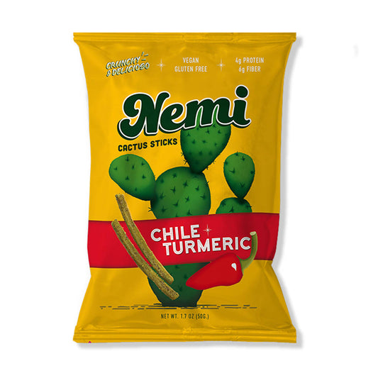 Cactus Crunchy Sticks - Chile Turmeric (Pack)