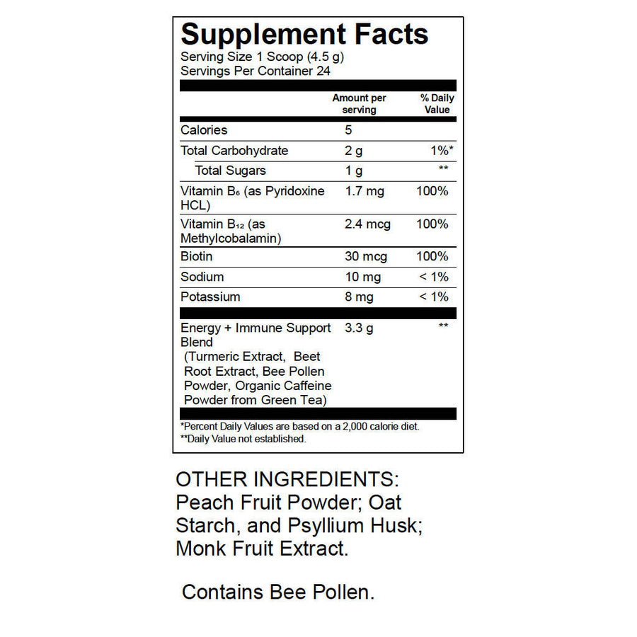 Energy + Immunity Support Superfood Blend (Bulk Pouch)