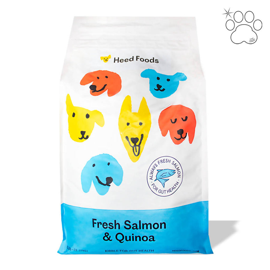 Dog Kibble - Fresh Salmon and Quinoa (Puppy-Adult)