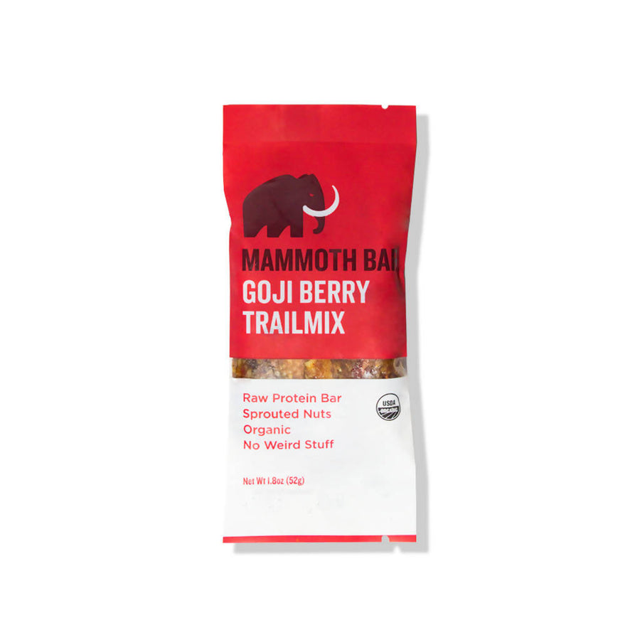Mammoth Bar - Organic Protein Goji Berry  (10-Pack)