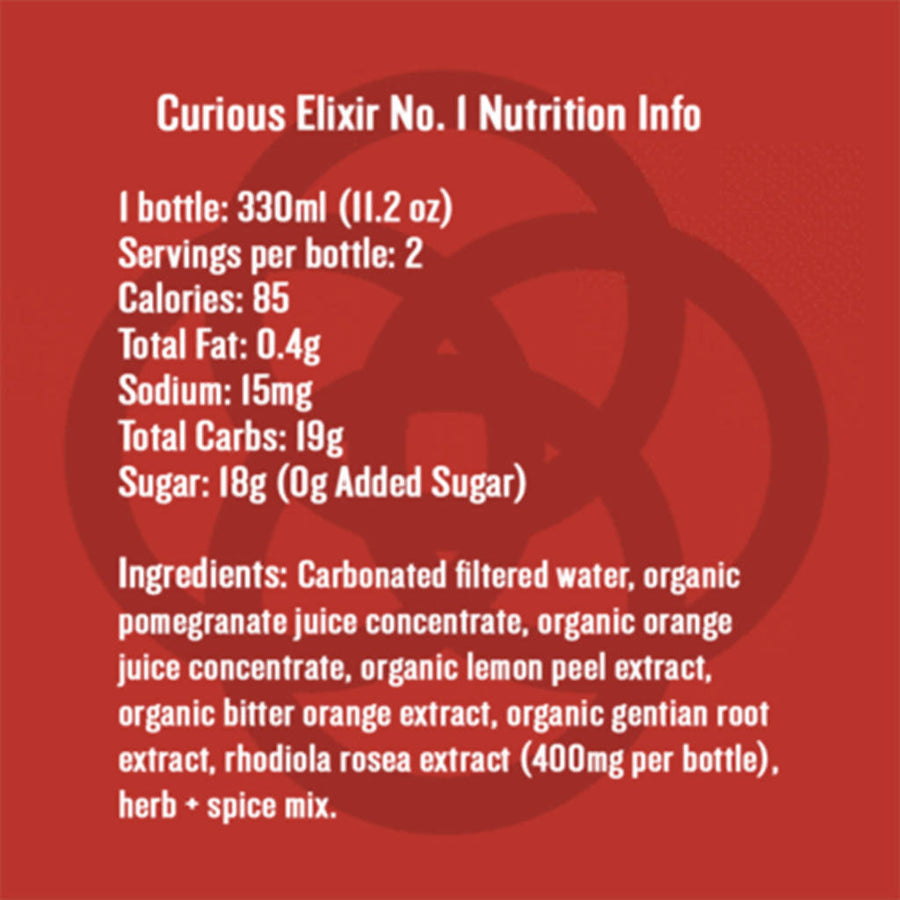 Curious Elixir No. 1 - Negroni Mocktail (Pack)