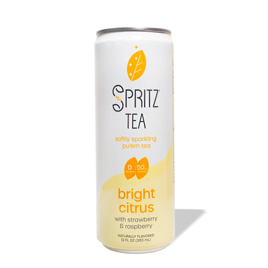 Bright Citrus Softly Sparkling Pu'erh Tea (12-Pack)