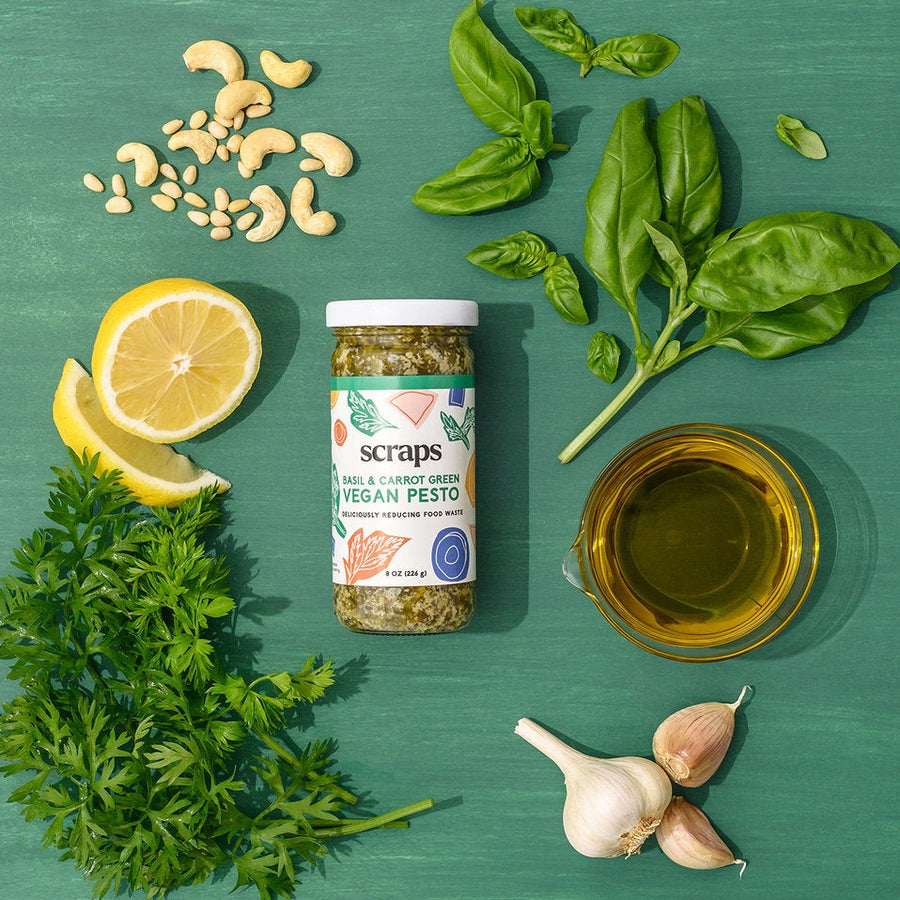 Vegan Carrot Green Pesto (Pack)