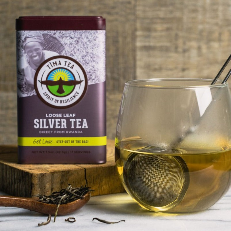 Tîma Tea: African Silver Needles Loose Leaf Tea