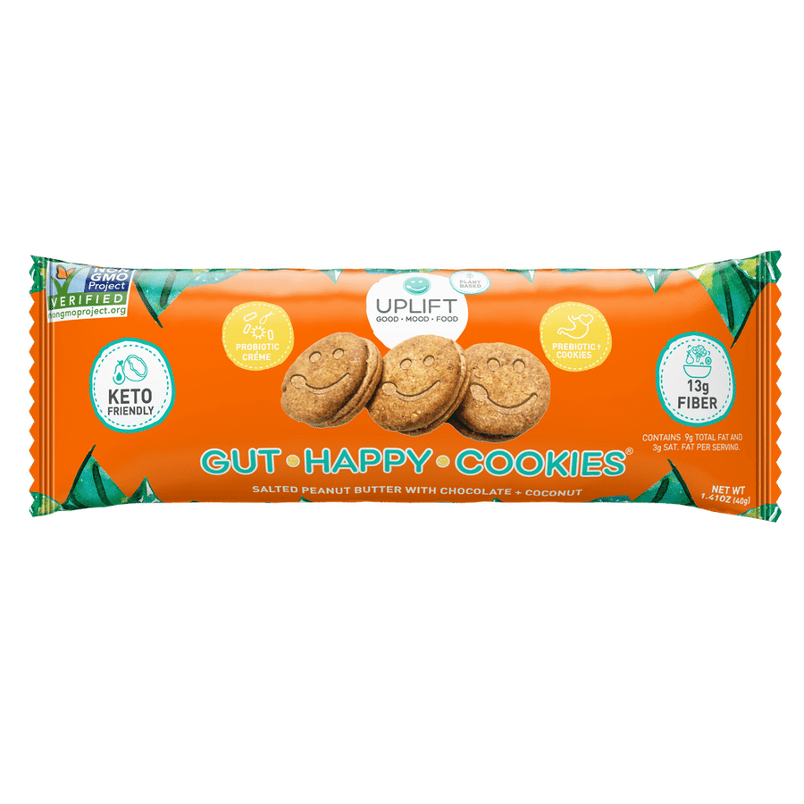 Salted Peanut Butter Gut Happy Cookies (12-Pack)