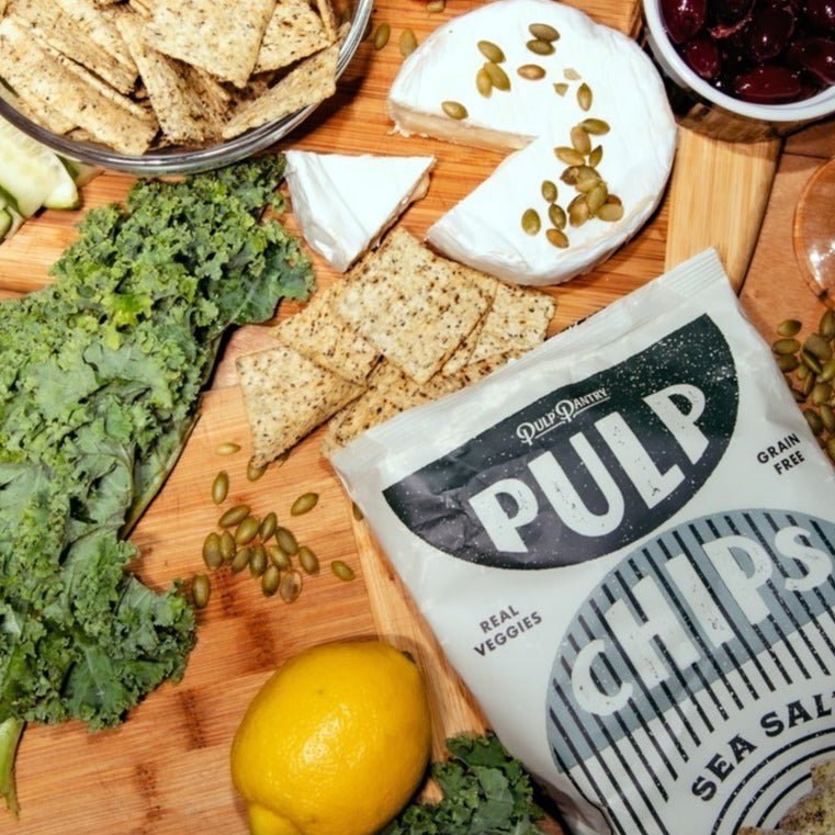 Sea Salt Veggie Pulp Chips (Pack)