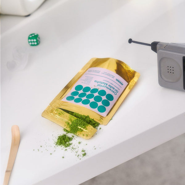 ◆ept◆ DIVE MATCHA 5005770473 Matcha Dive's Ceremonial Grade Matcha LIL' POUCH – Bubble Goods