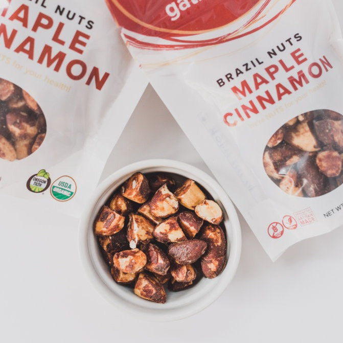 Maple Cinnamon Brazil Nuts