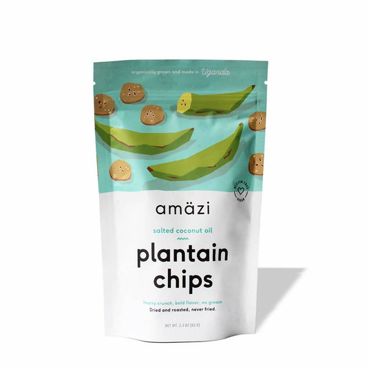 Salted Coconut Oil Plantain Chips (6-pack)