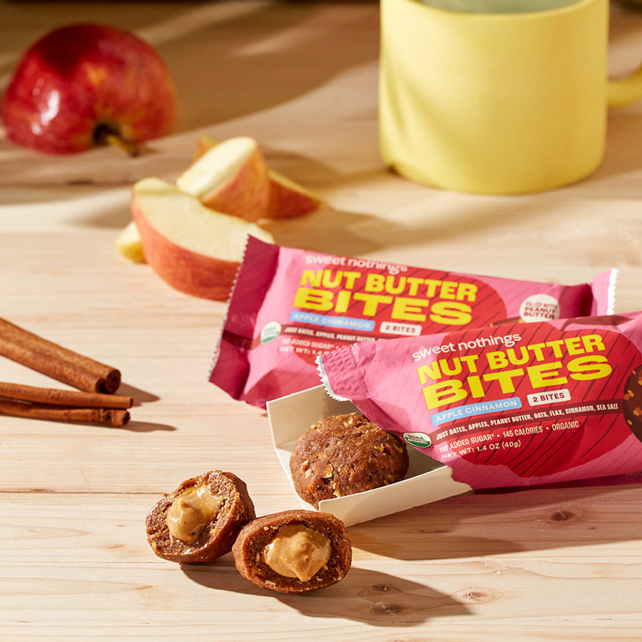 Apple Cinnamon & Peanut Butter Nut Butter Bites (12-Pack)