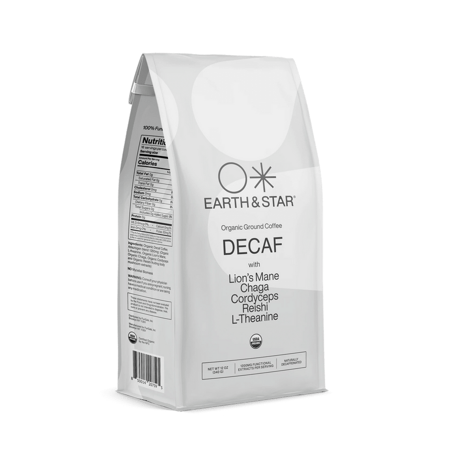 Organic Adaptogenic Decaf Ground Coffee