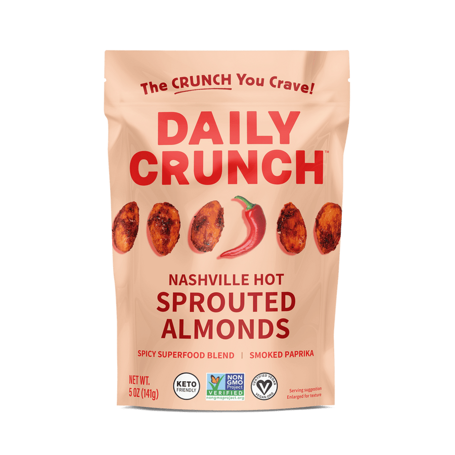 Nashville Hot Sprouted Almonds (6-Pack)