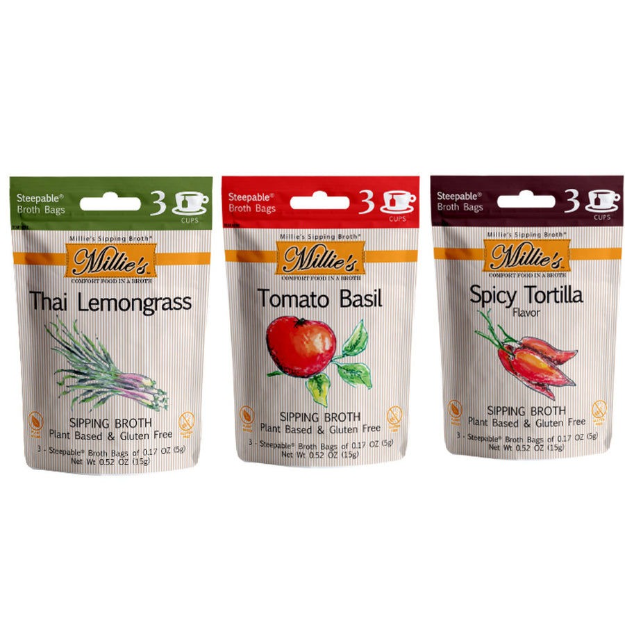 Sipping Broth 3 Flavor Assortment (9-Pack)