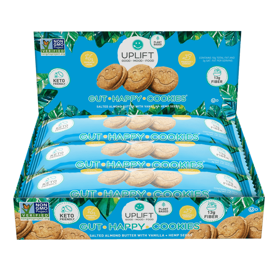 Salted Almond Butter Gut Happy Cookies (12-Pack)