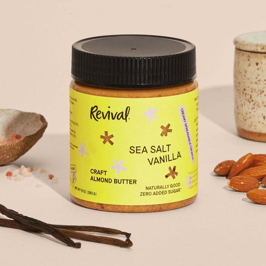 Sea Salt + Vanilla Almond Butter