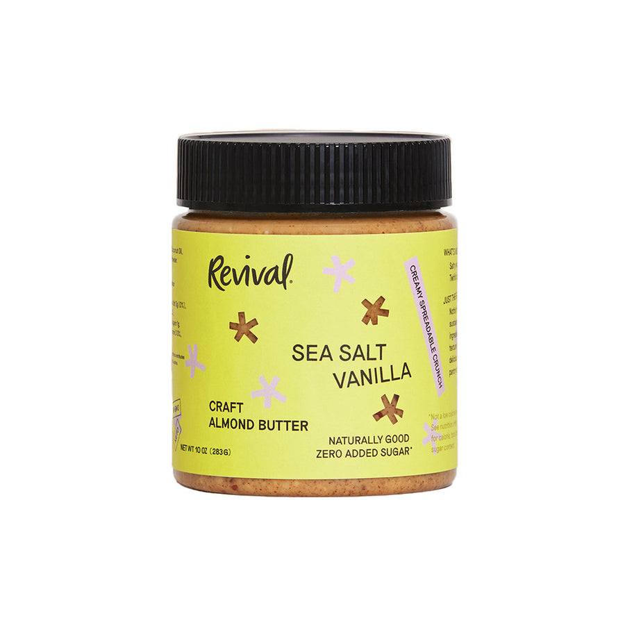 Sea Salt + Vanilla Almond Butter