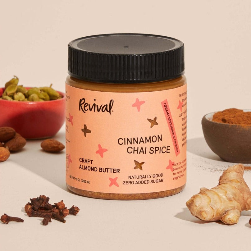 Cinnamon Chai-Spiced Almond Butter