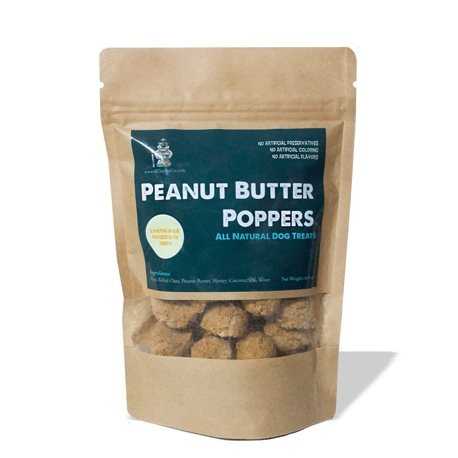Dog - Peanut Butter Poppers (Pack) (Puppy-Adult)