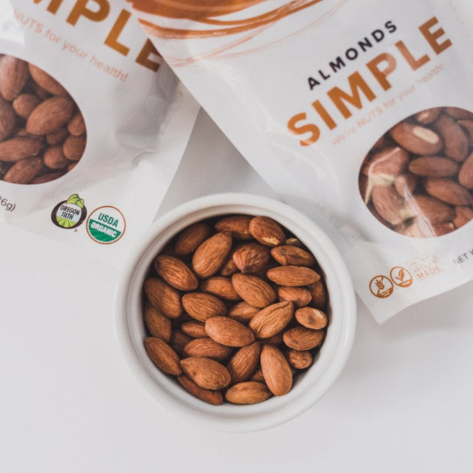 Simple Almonds - Slow Roasted + Salted