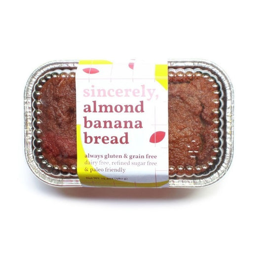Vegan Almond Banana Bread (3-Pack)