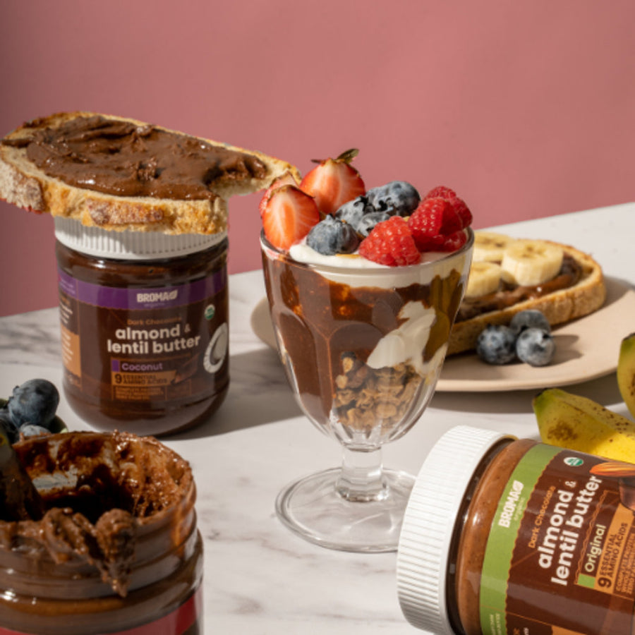 Dark Chocolate Coconut Almond & Lentil Butter (6-Pack)