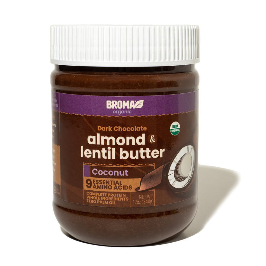 Dark Chocolate Coconut Almond & Lentil Butter (6-Pack)