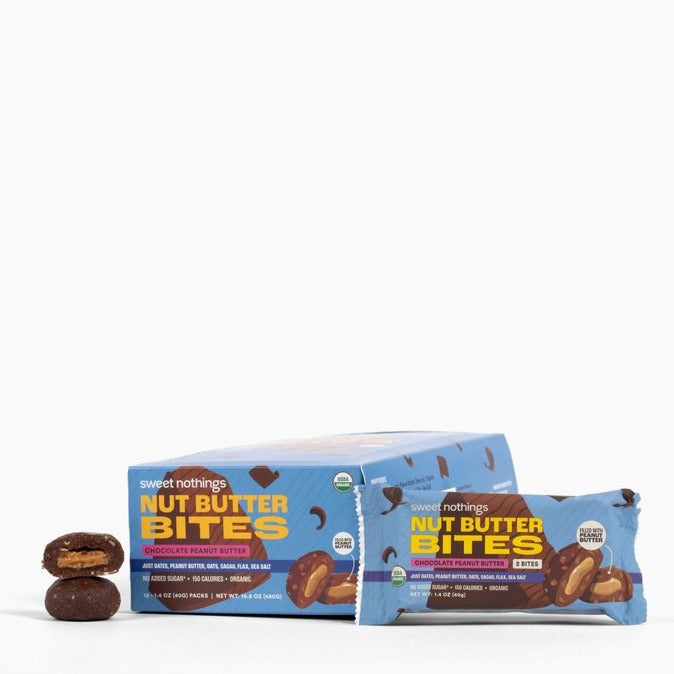 Chocolate & Peanut Butter Nut Butter Bites (12-Pack)