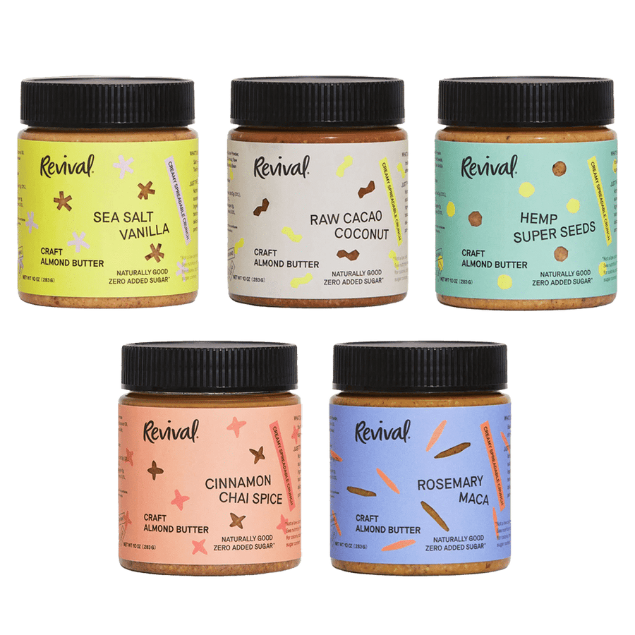 Revival Almond Butter Bundle (5-Pack)