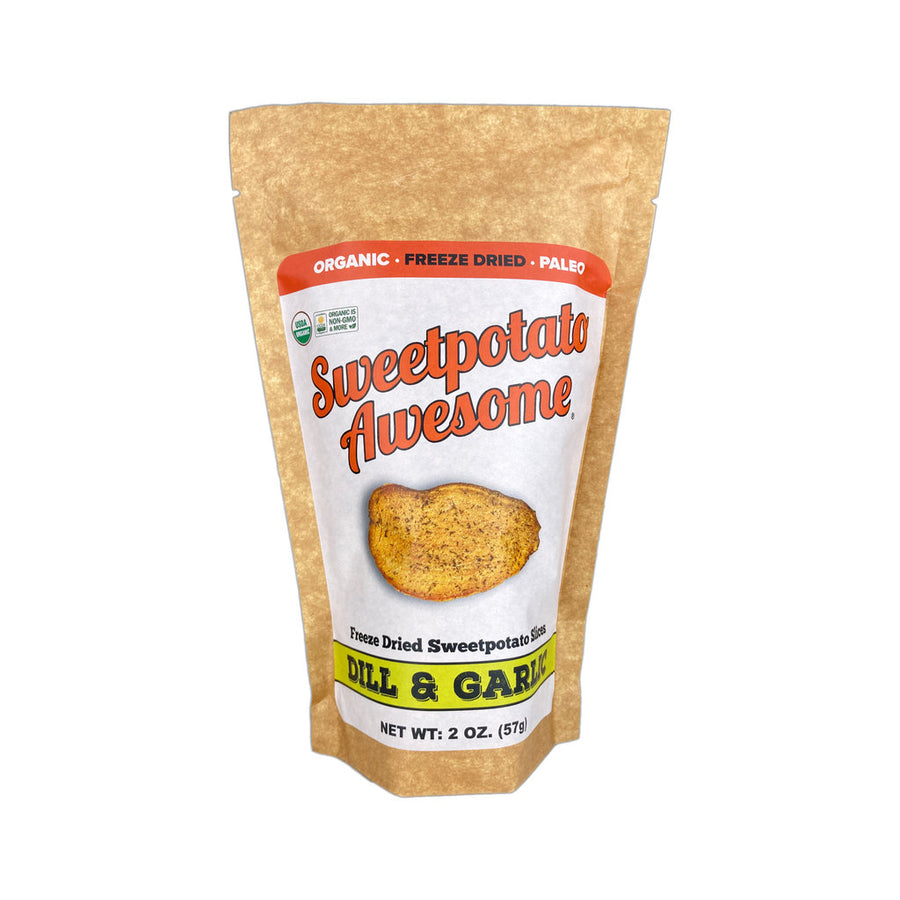 Dill and Garlic Sweetpotato Slices - 2 oz (Pack)